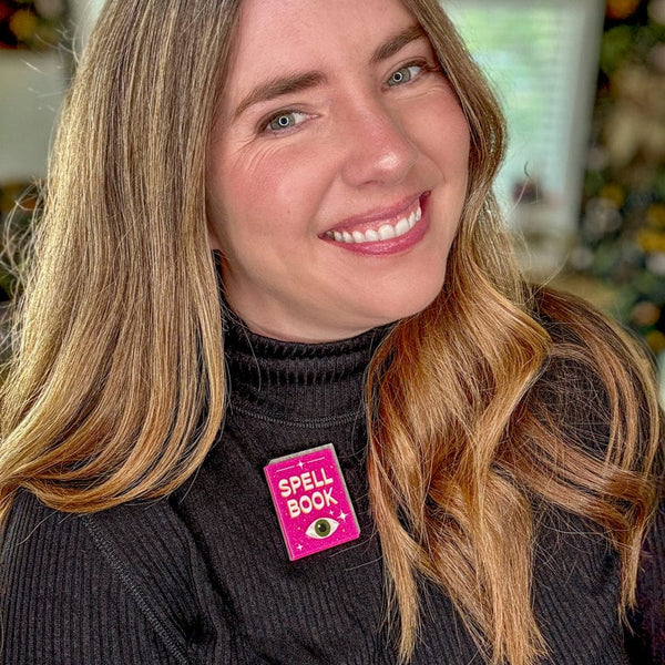 Witchcraft for Dummies Brooch