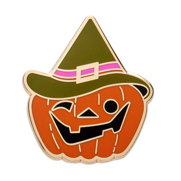 Witch O'Lantern Enamel Pin