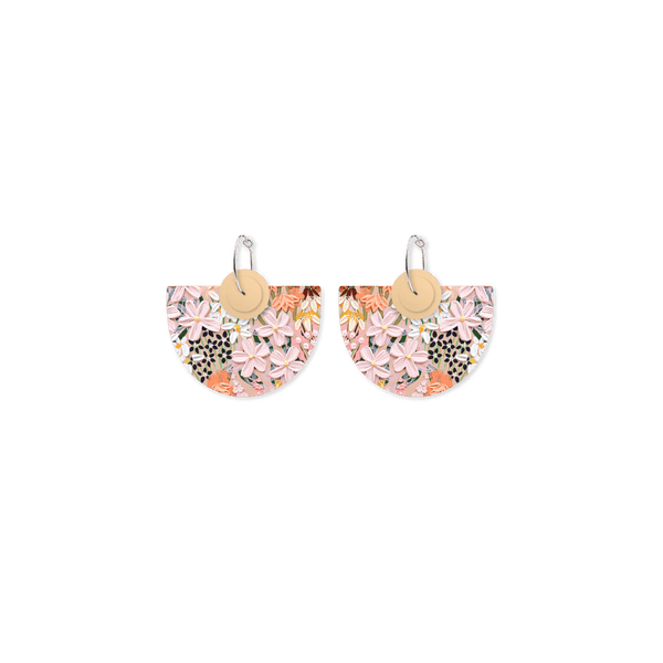 Alex Mason Wild Child Layered Classic Bell Hoop Earring