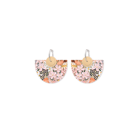 Alex Mason Wild Child Layered Classic Bell Hoop Earring