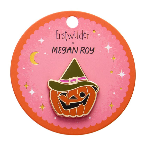 Witch O'Lantern Enamel Pin