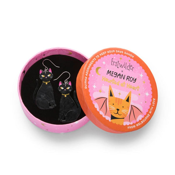 Bad Luck Charm Drop Earrings