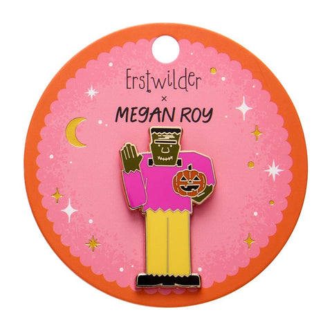 Frankenstein's Friendly Monster Enamel Pin
