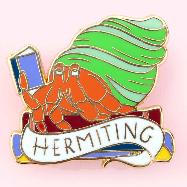 Hermiting Crab Lapel Pin