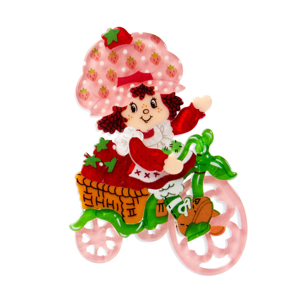 Strawberry Adventures Await Brooch