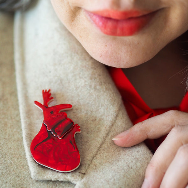 Memory (The Heart) Brooch