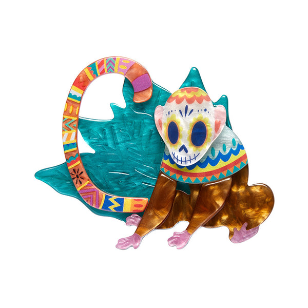 Frida's Monkey Brooch