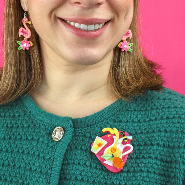 Lemon Squeezy Brooch