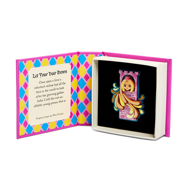 Let Your Hair Hang Down Brooch