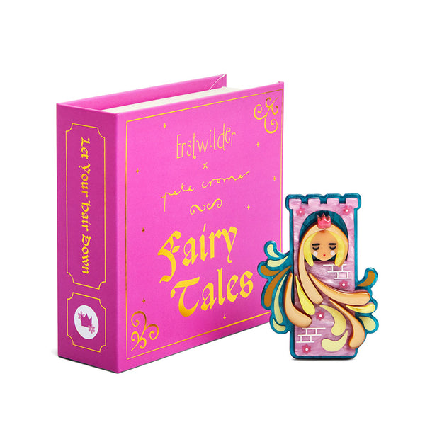 Let Your Hair Hang Down Brooch