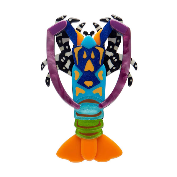 Tropical Rock Lobster Brooch