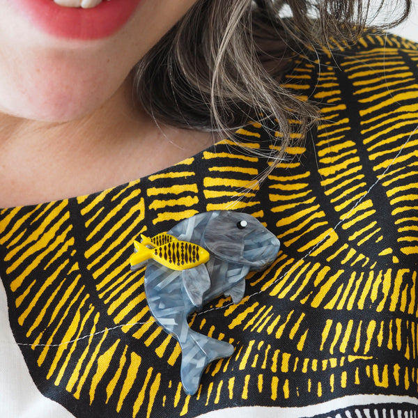 Dugong Brooch