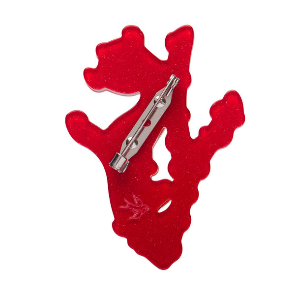 Pygmy Seahorse Brooch