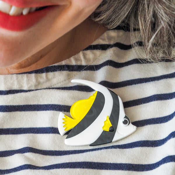 Bannerfish Brooch - GIFT WITH PURCHASE ONLY
