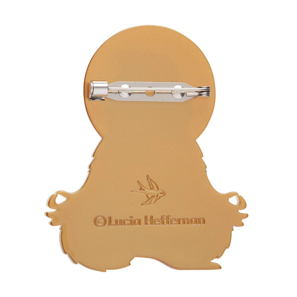 The Yoga Chick Brooch