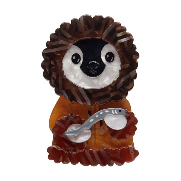 The Resourceful Penguin Brooch