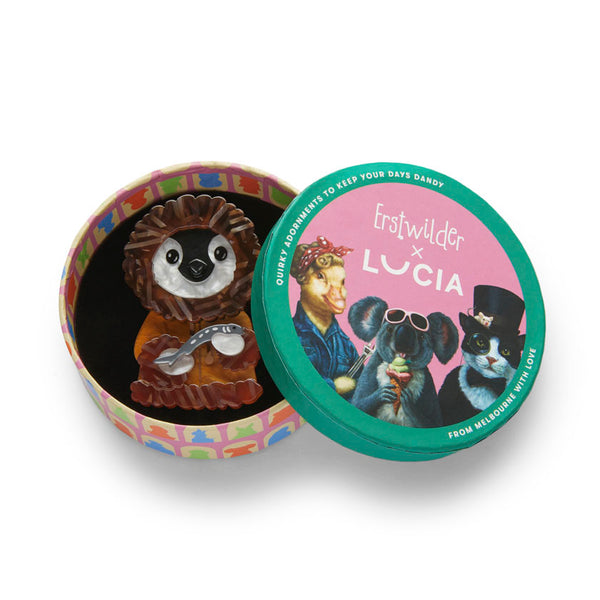 The Resourceful Penguin Brooch