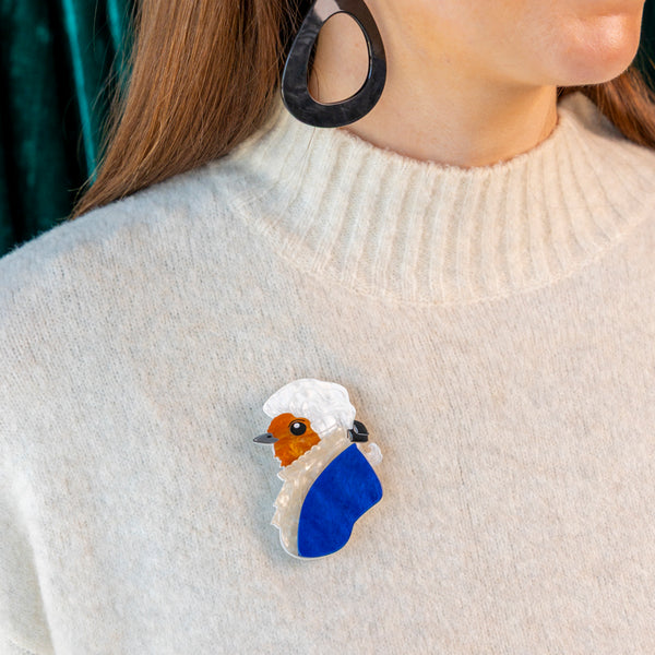 The Bureaucratic Bird Brooch