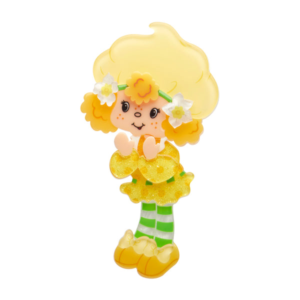 Lemon Meringue Brooch