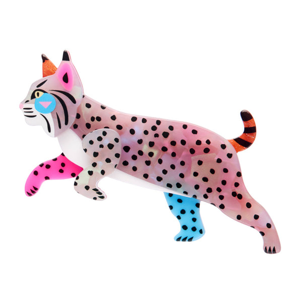 The Bohemian Bobcat Brooch