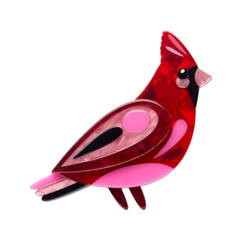 The Notable Northern Cardinal Brooch