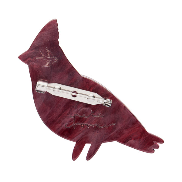 The Notable Northern Cardinal Brooch