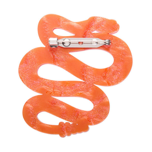 The Rowdy Rattlesnake Brooch