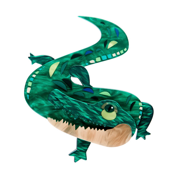 The Ancient Alligator Brooch