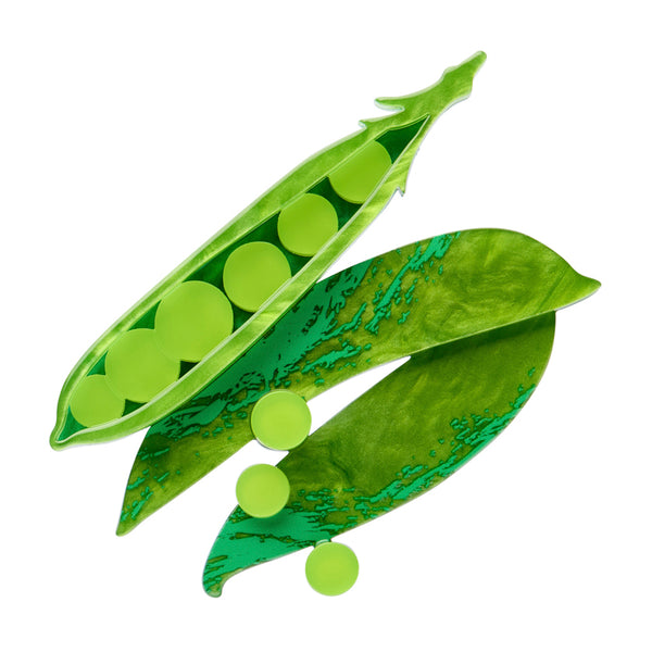 Peas Please Brooch