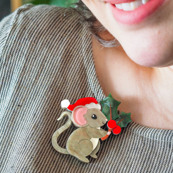 Milly the Mouse Brooch - Limit 1 per customer