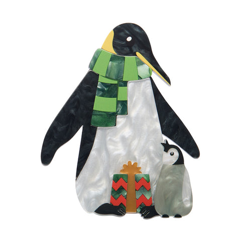 Paddy & Pip the Penguins Brooch - Limit 1 per customer