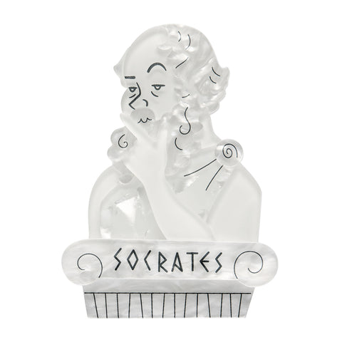 Socratic Method Brooch