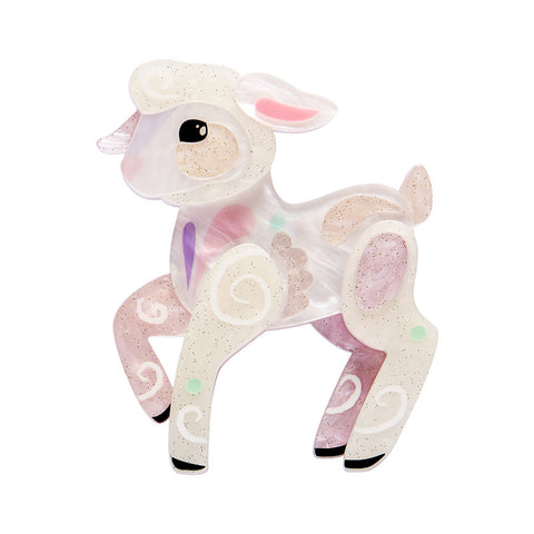 Lottie the Lamb Brooch