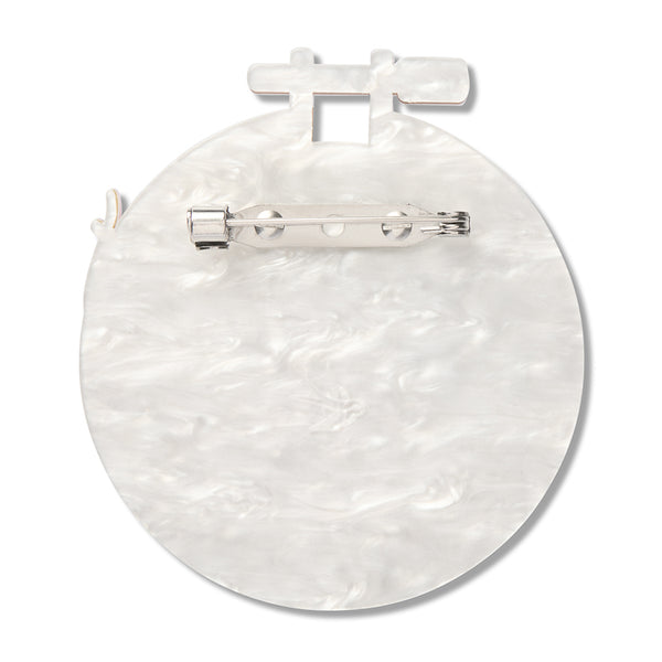 Stitched & Framed Brooch