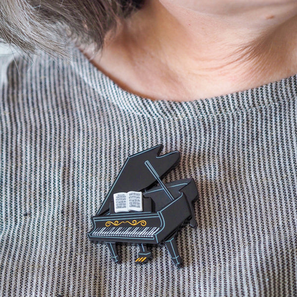 Play It Again Brooch