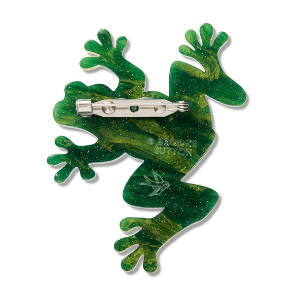 Tjawan Ritjinguthinha (Frog) Brooch