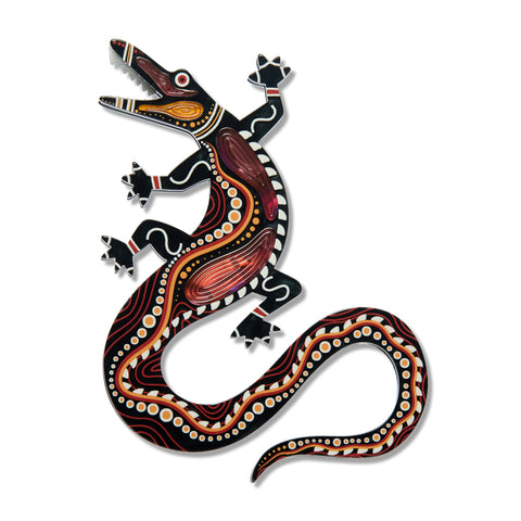 Yurtu Yurtu (Crocodile) Brooch