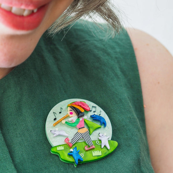 Pest Control Brooch