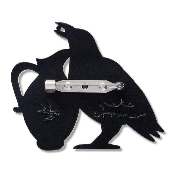 Thirsty Work Brooch