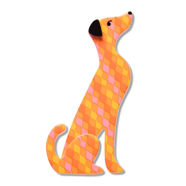 Alphonse in the Window Brooch
