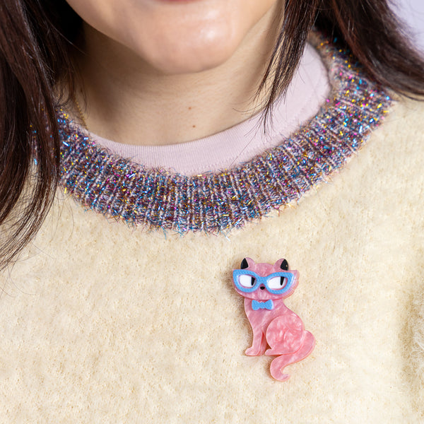 Elissa the Indie Cat Brooch