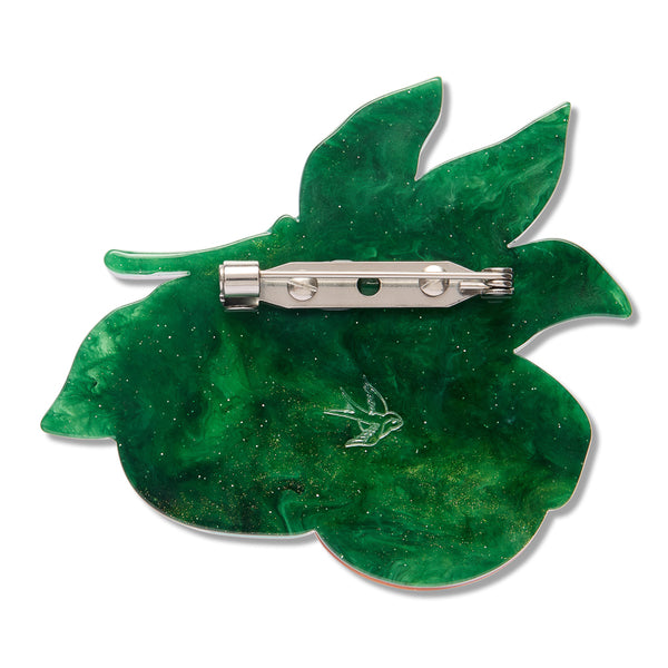 Orange Crush Brooch