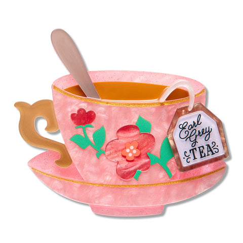 Fancy a Cuppa Brooch