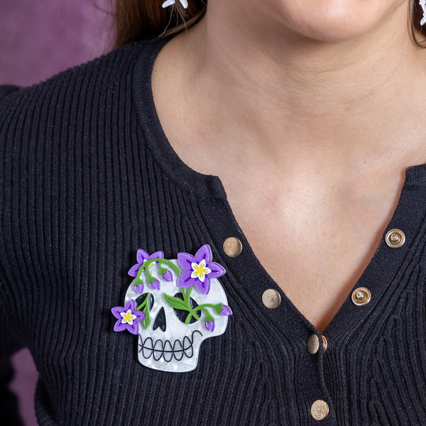 Shade of Night Brooch