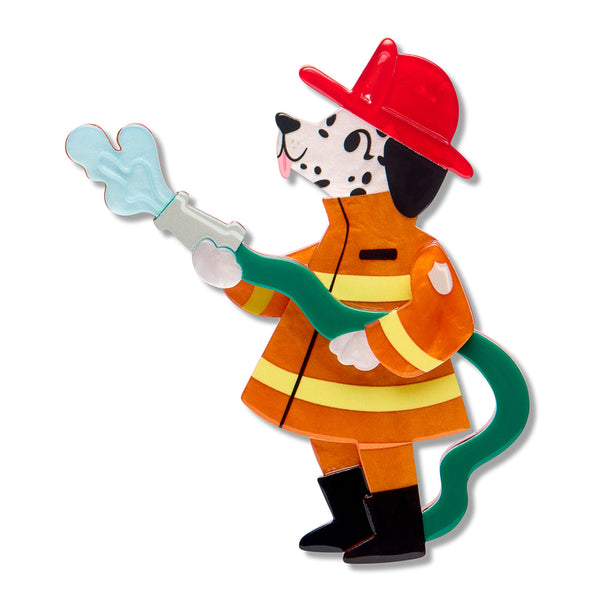 Fire Chief Spot Brooch