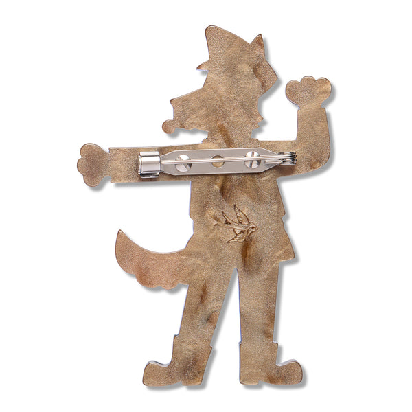 Office Wags Brooch