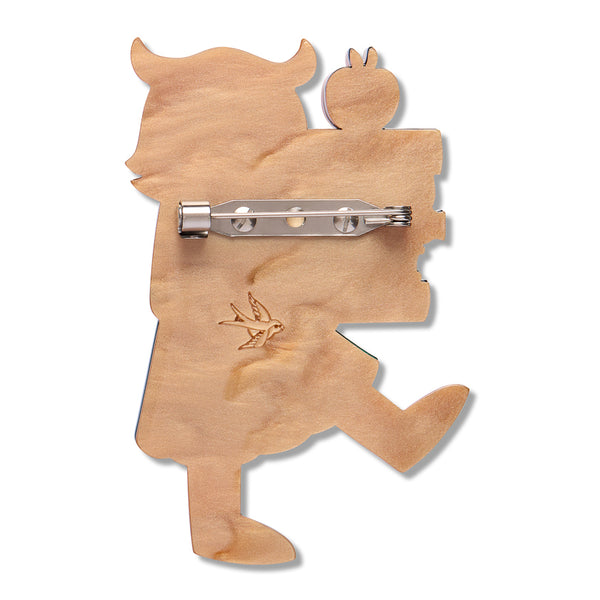Professor Hootsworth Brooch