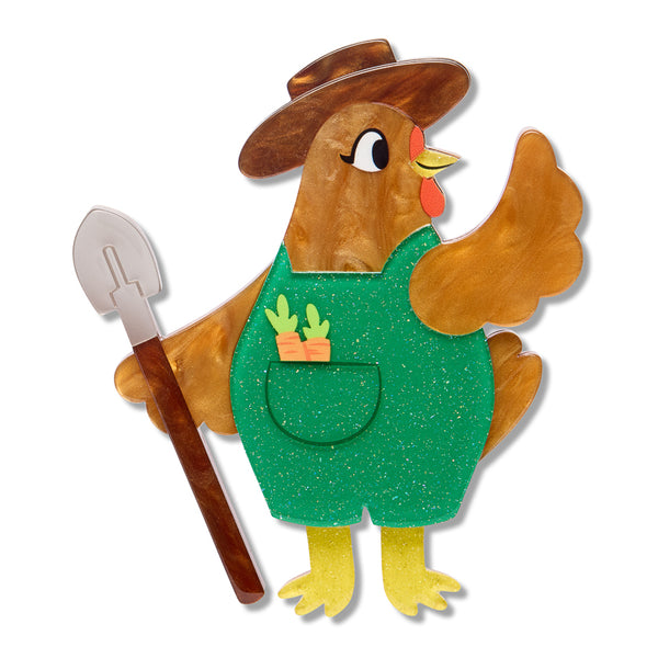 Coop Boss Brooch