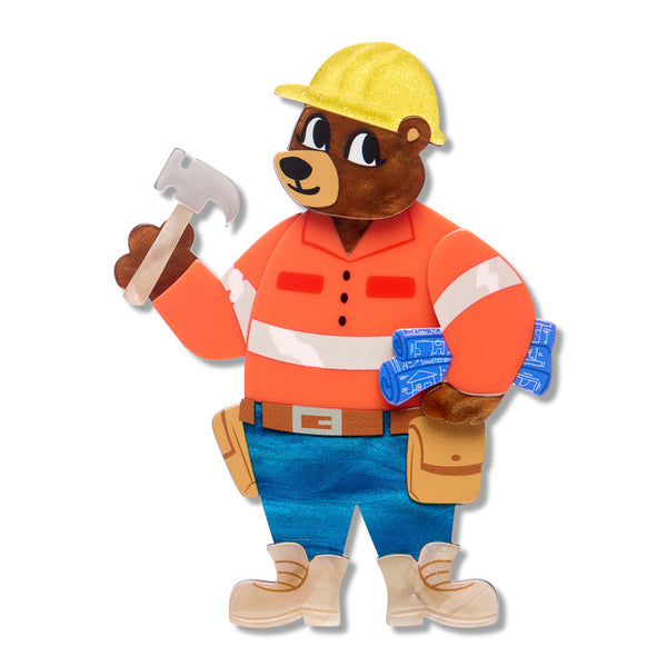 Foreman Grizzly Brooch