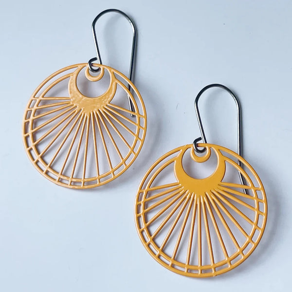 Sloan Tangerine Earrings